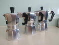 Load image into Gallery viewer, 1 cup Aluminium Latte Coffee Maker Italian Espresso Cafeteria Percolator