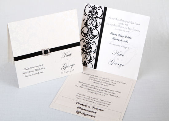 Formal Wedding Invitations  Events on Paper