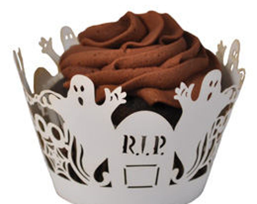 Ghost Cupcake Wrappers